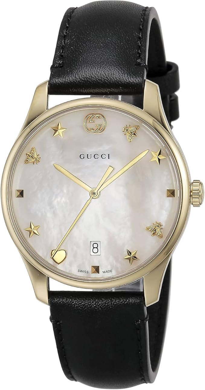 gucci 古驰 g timeless系列 女士腕表 黑色 ya1264044